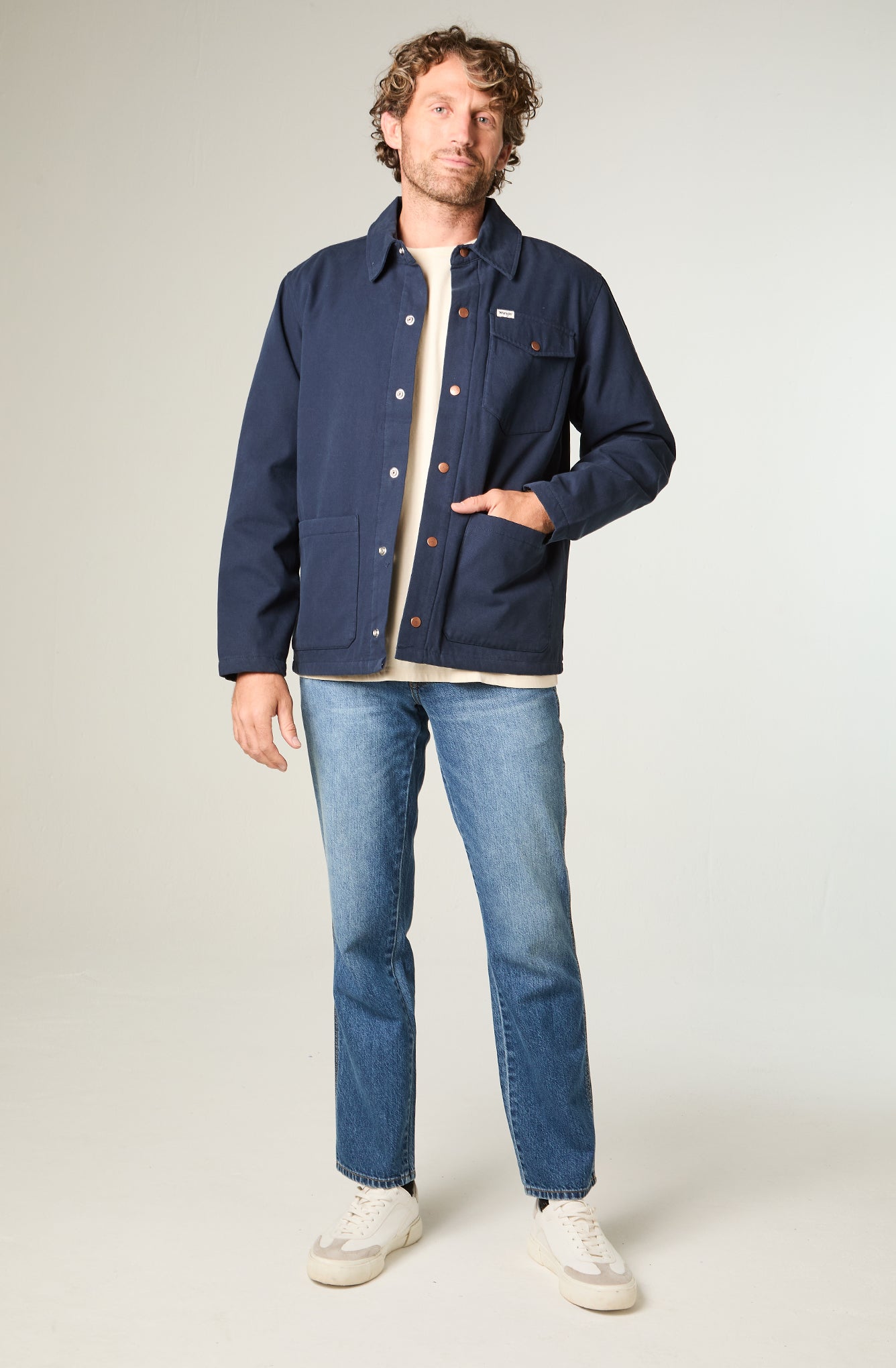 Chaqueta Hombre Transitional Jacket Regular Azul