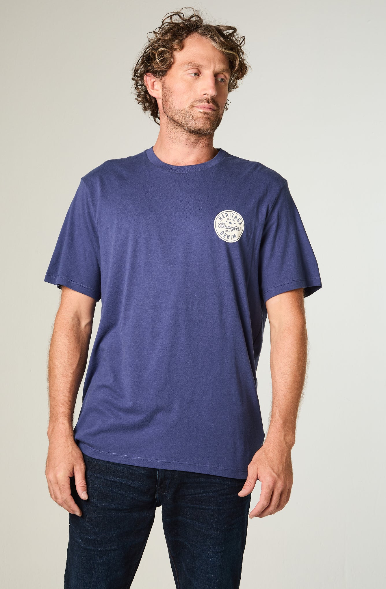 Polera Hombre Circle Tee Navy