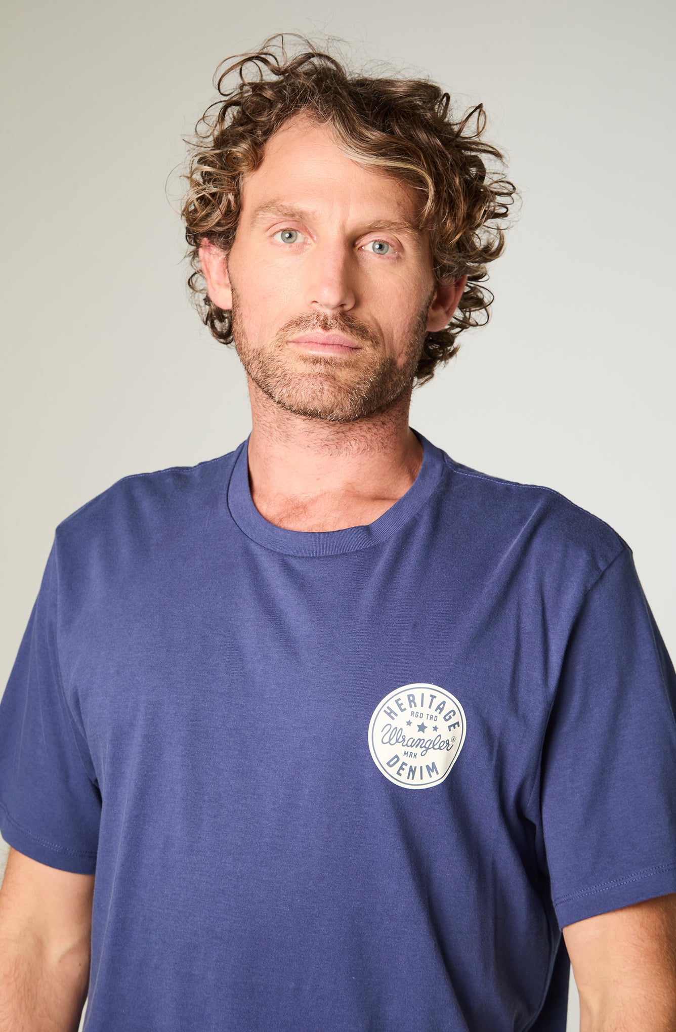 Polera Hombre Circle Tee Navy