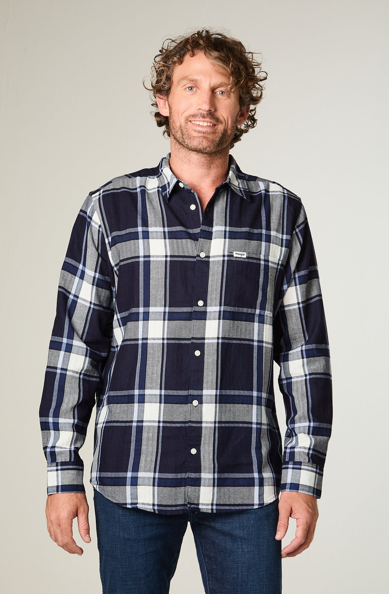 Camisa Hombre 1Pocket Indigo