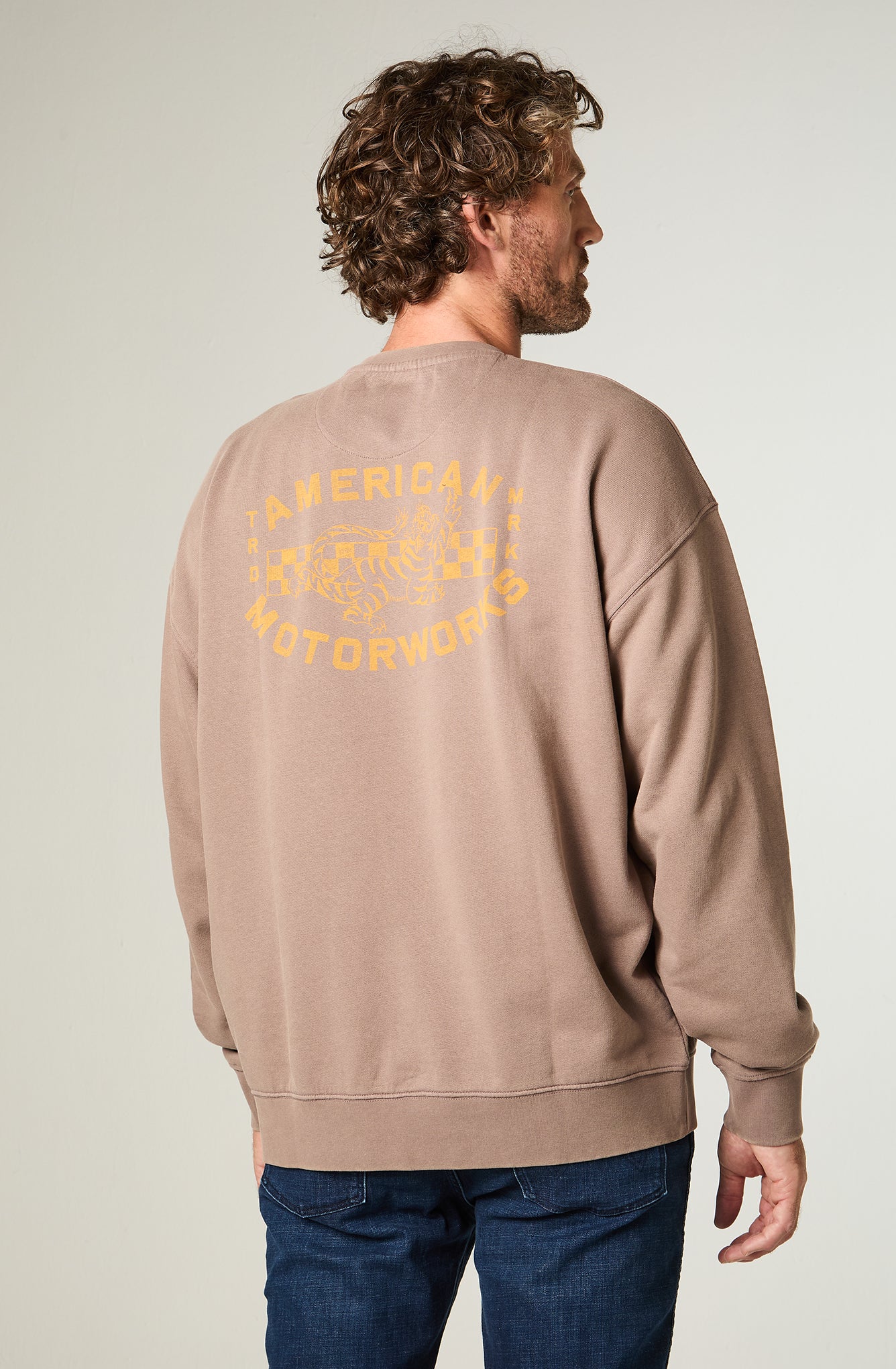 Polerón Hombre Crewneck Sweatshirt Iron