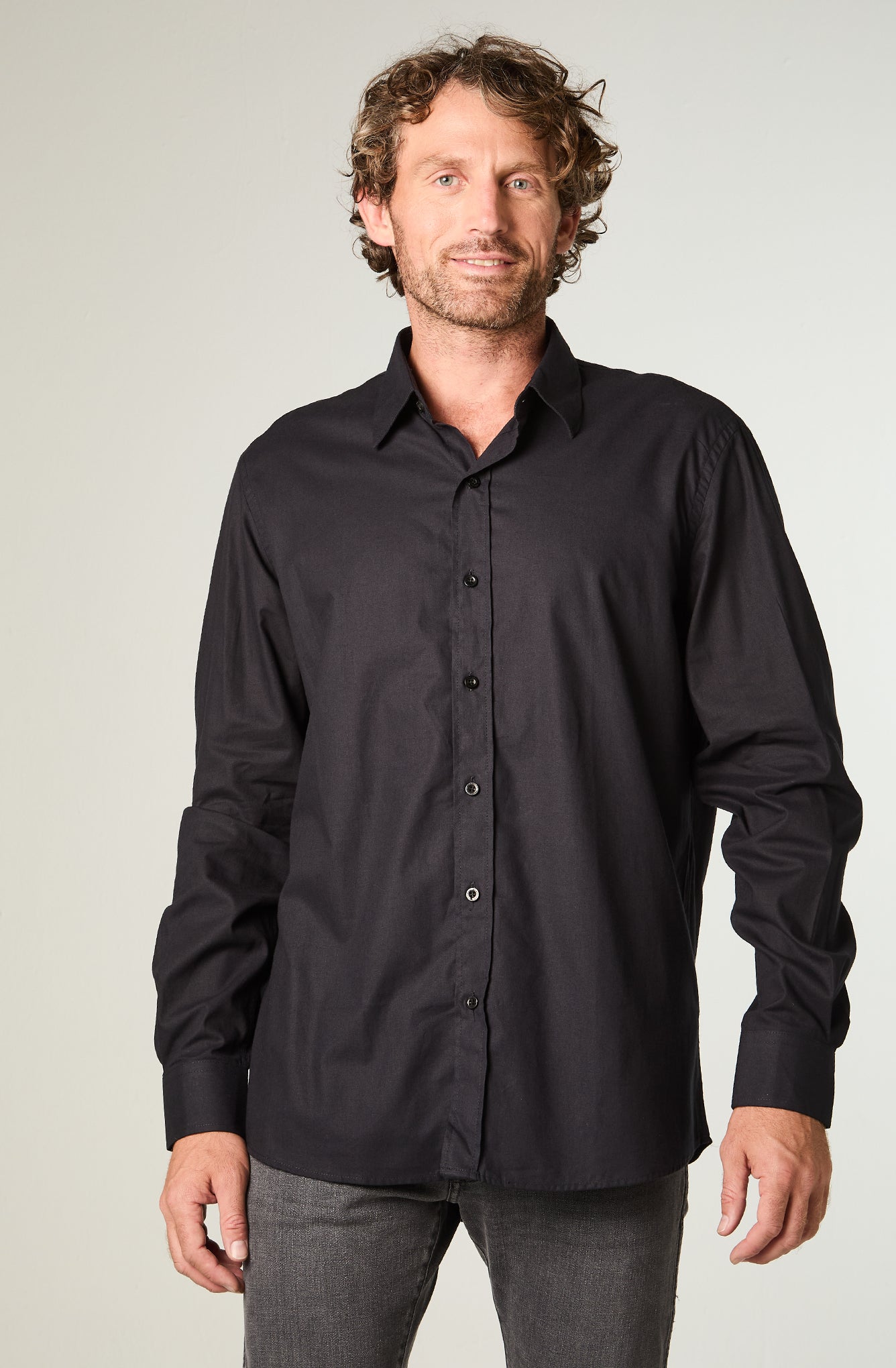 Camisa 1 Pocket Shirt Negro