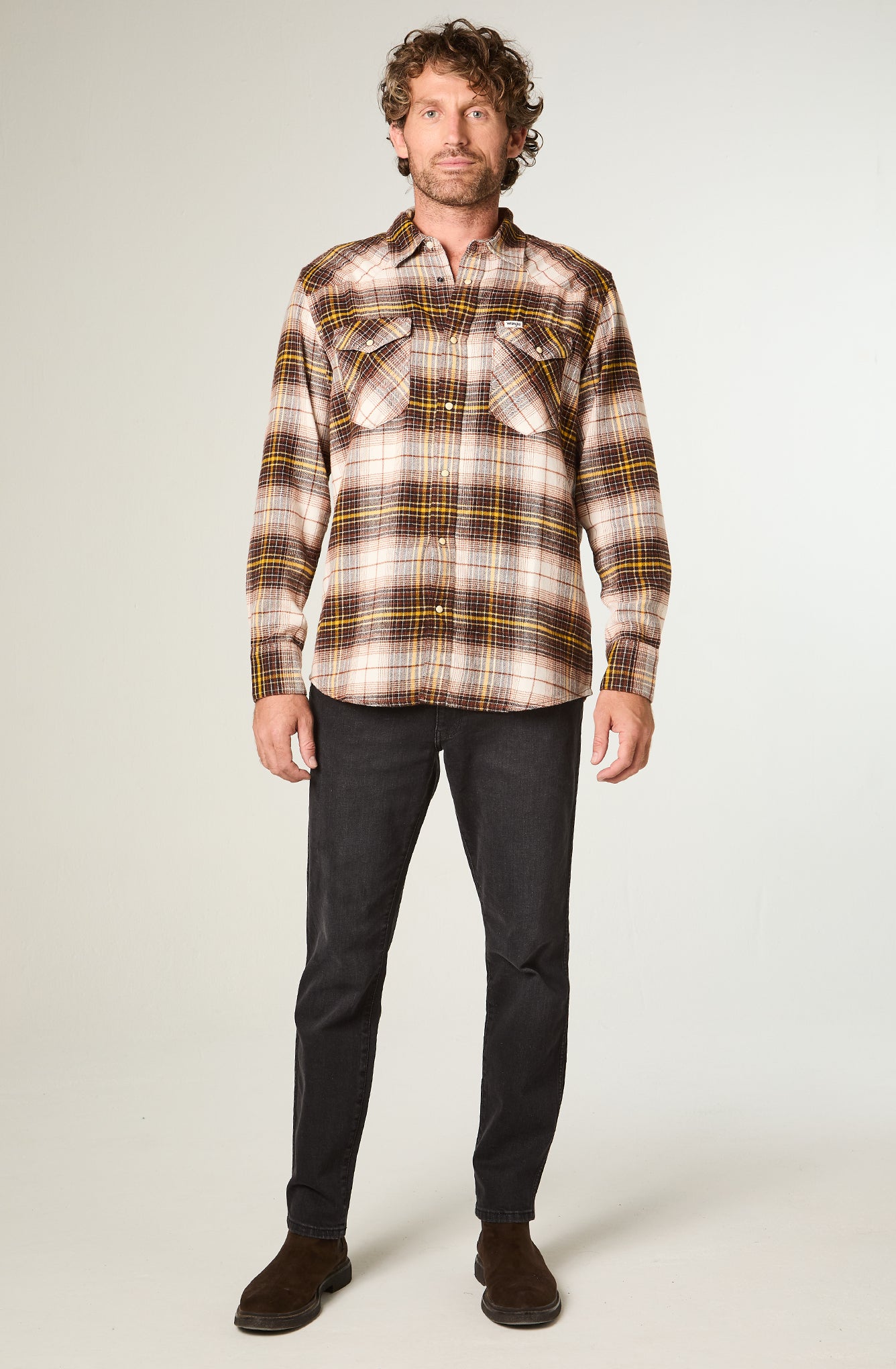 Camisa Western Shirt Gingerbread