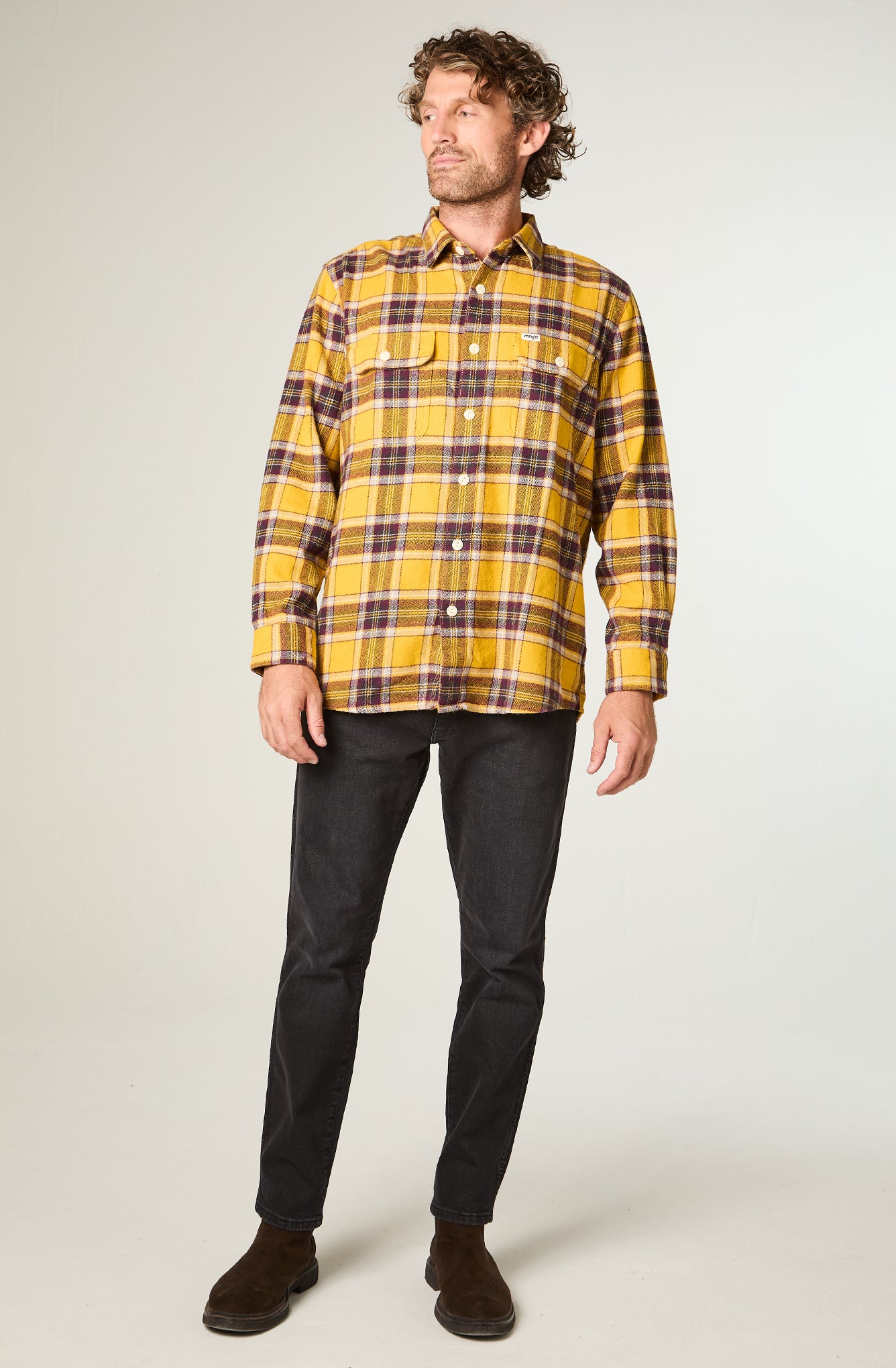Camisa Hombre 2 Pkt Shirt Yellow