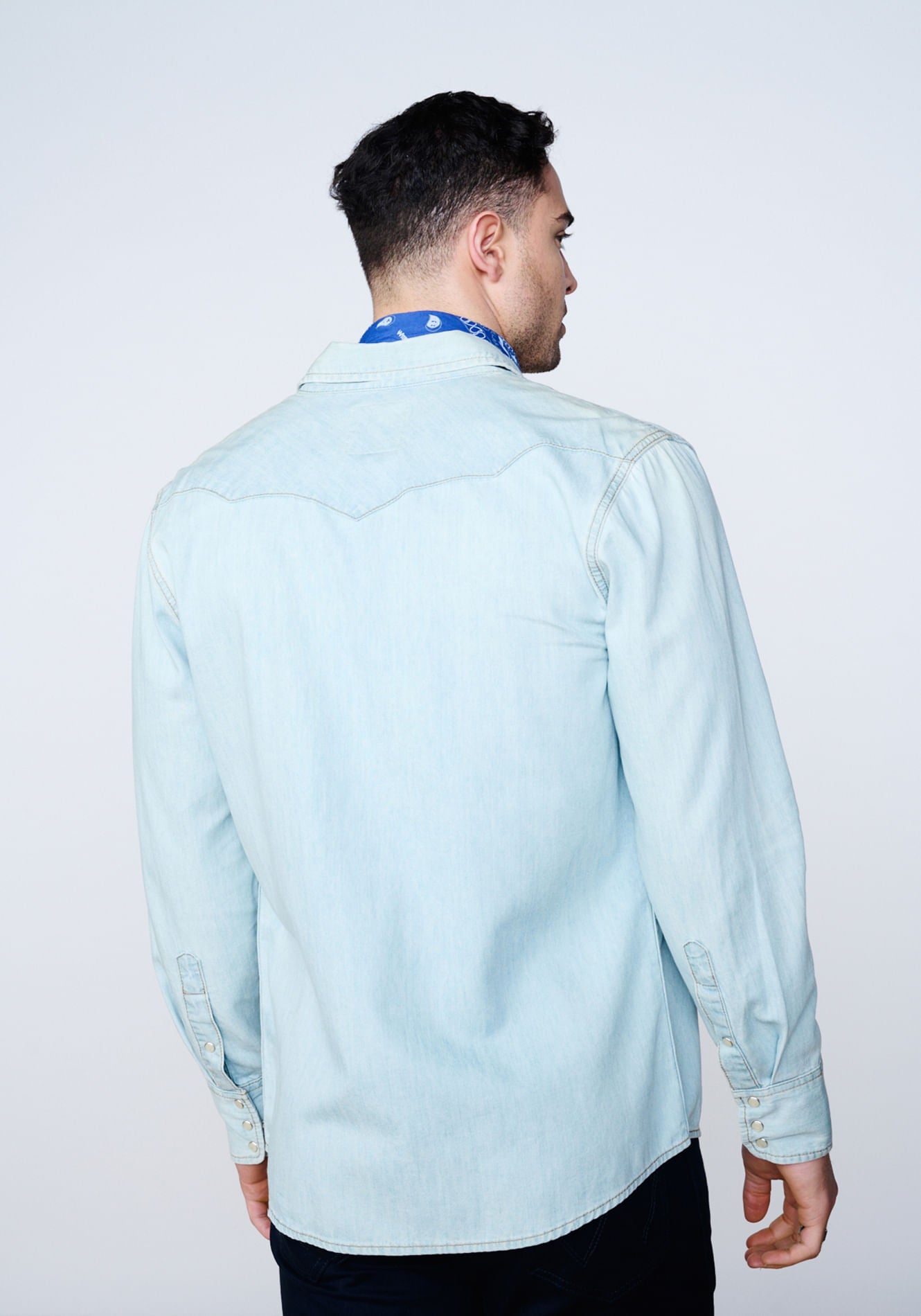 Camisa 27Mw Icon Shirt Bleached