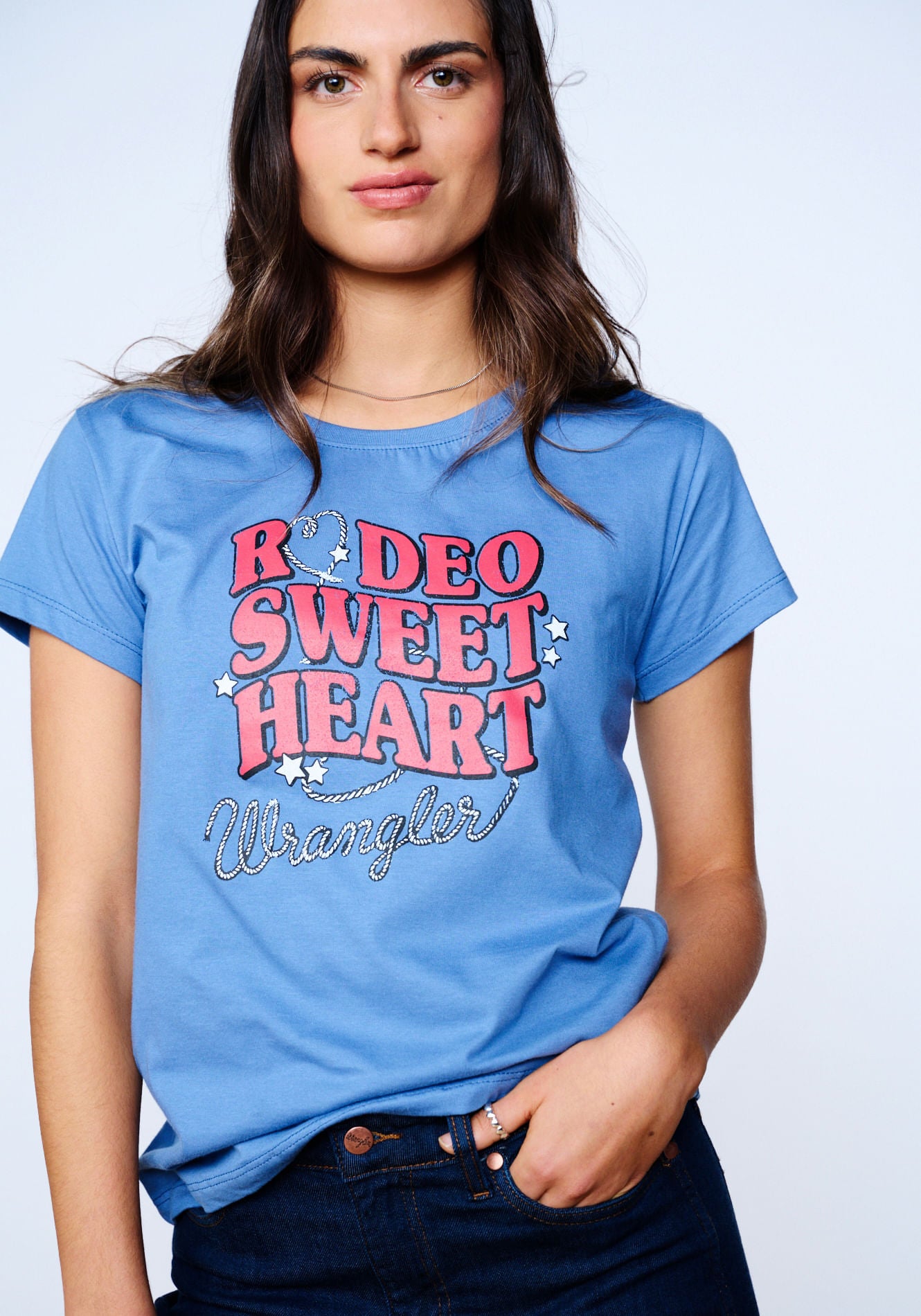 Polera Graphic Blue