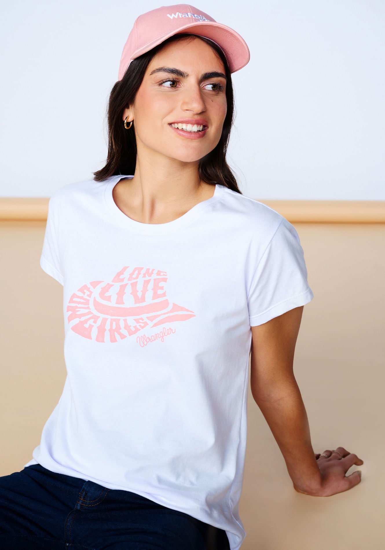 Polera Graphic White