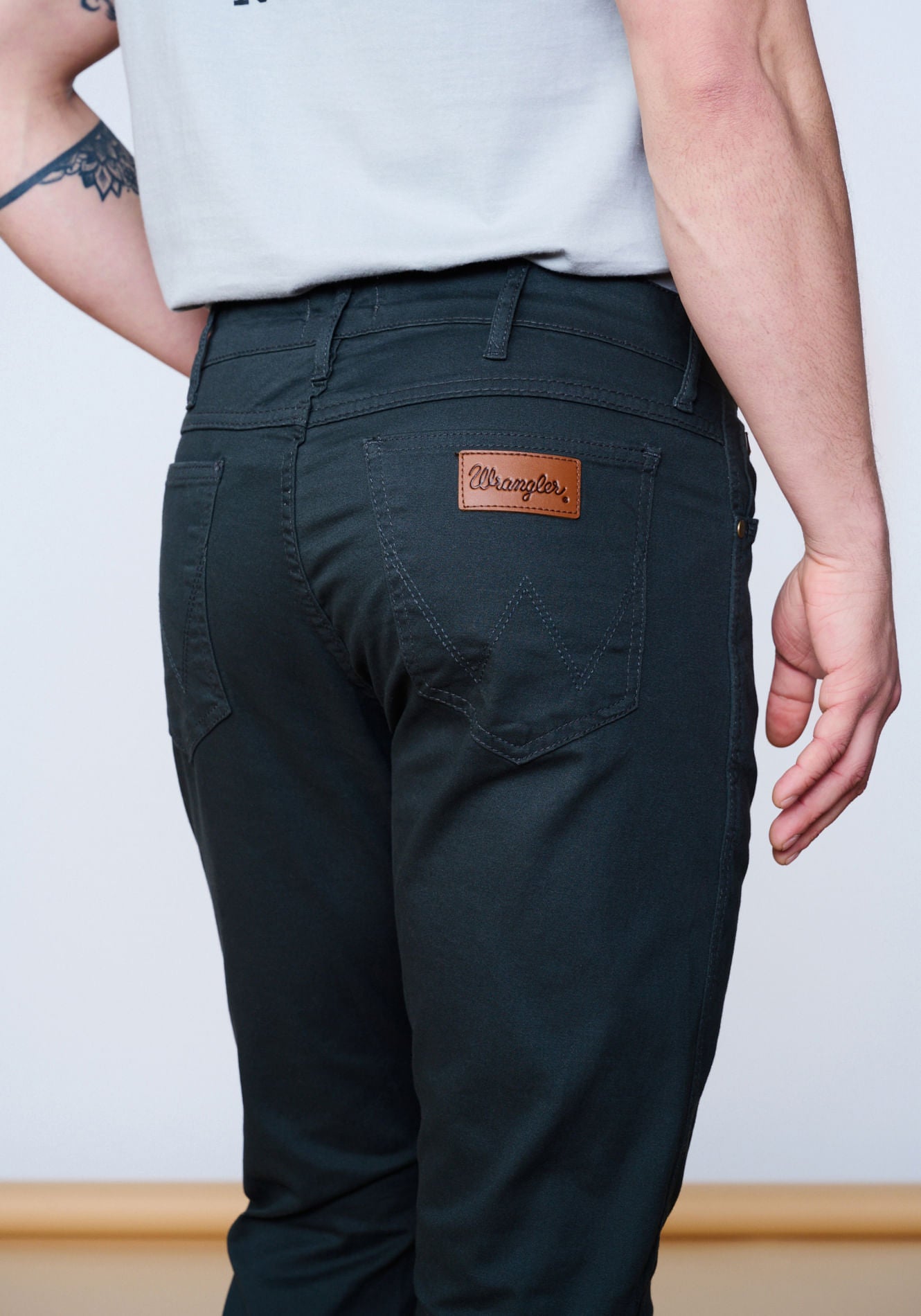Pantalón Hombre Tiro Alto Texas Twill Color Grey