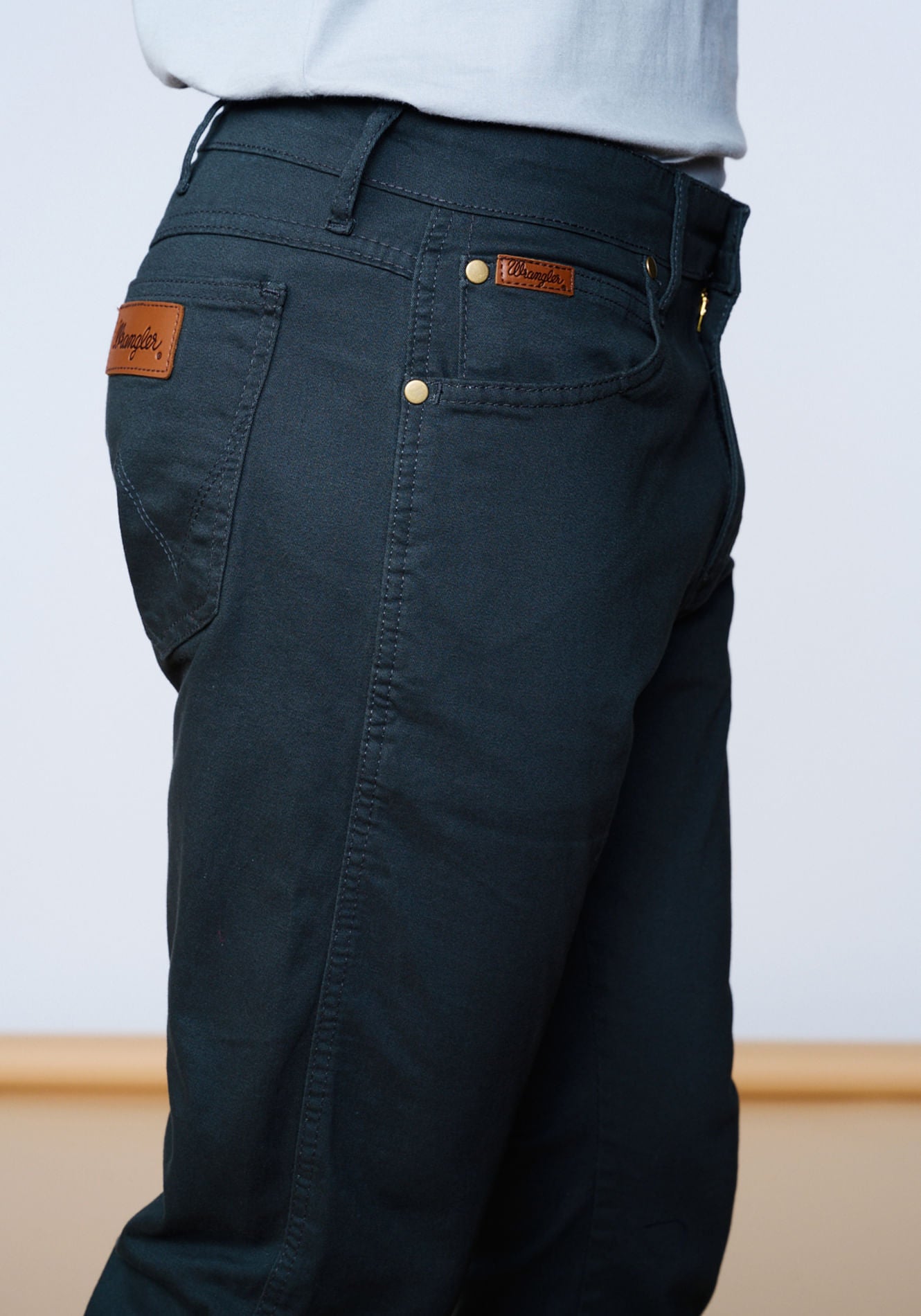 Pantalón Hombre Tiro Alto Texas Twill Color Grey