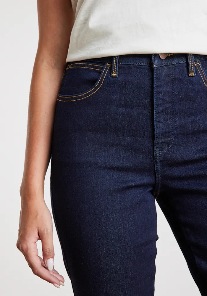 Jeans Mujer Straight Ind Indigo