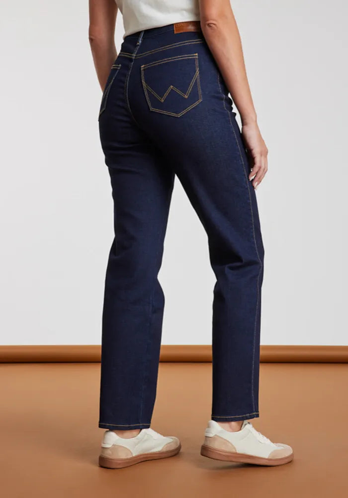 Jeans Mujer Straight Ind Indigo