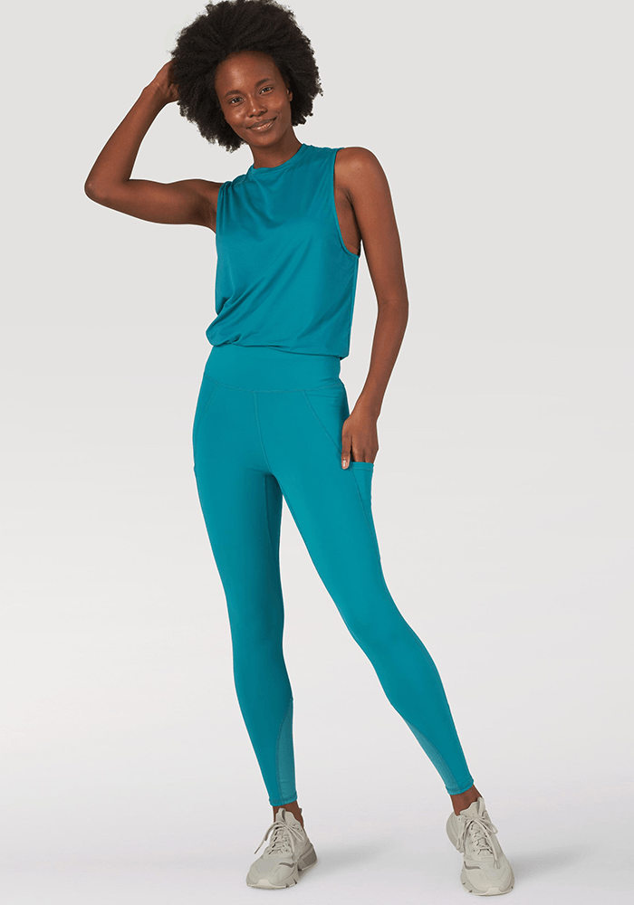 Calzas Mujer Tiro Alto All Terrain Gear Compression Leggins Exotic Plume
