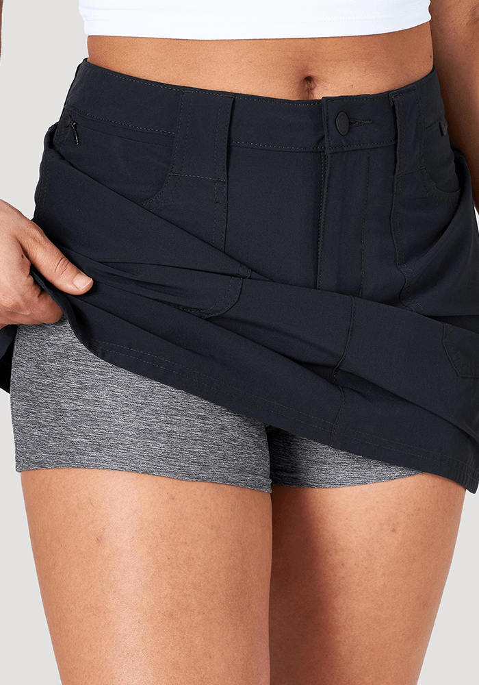Falda Mujer All Terrain Gear Hike Skort Black