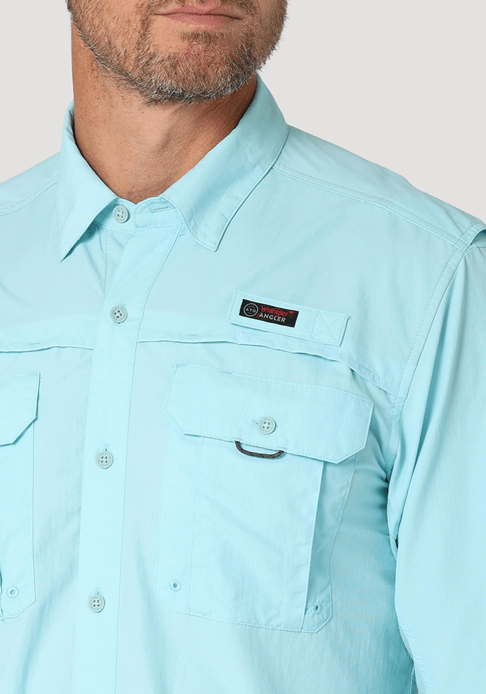 Camisa Hombre All Terrain Gear Angler Fishing Gulf Stream