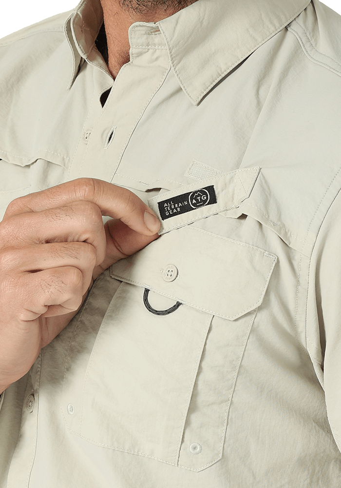 Camisa Hombre All Terrain Gear Angler Fishing Pelican