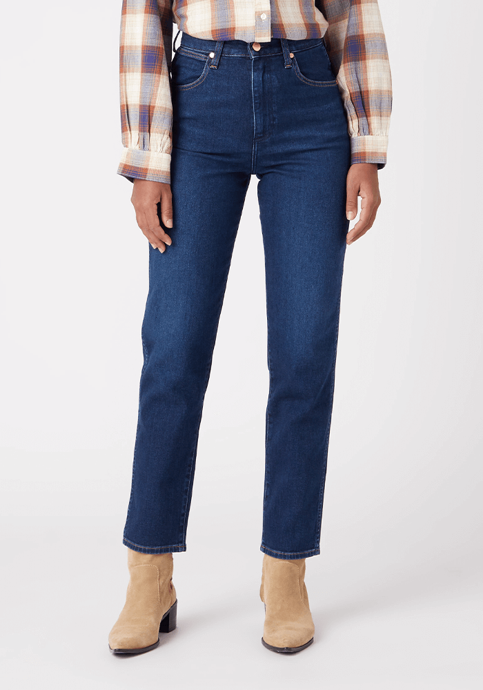 Jeans Mujer Tiro Alto Mom Fit Medussa