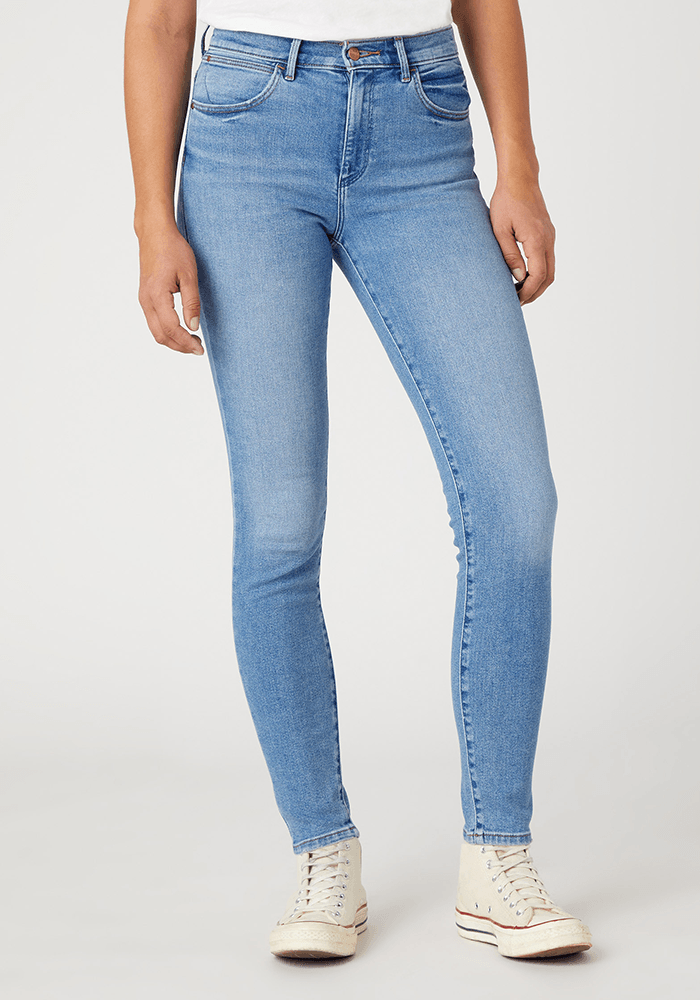 Jeans Mujer Tiro Alto Skinny High Fit River