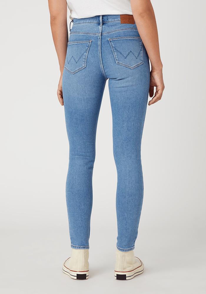 Jeans Mujer Tiro Alto Skinny High Fit River