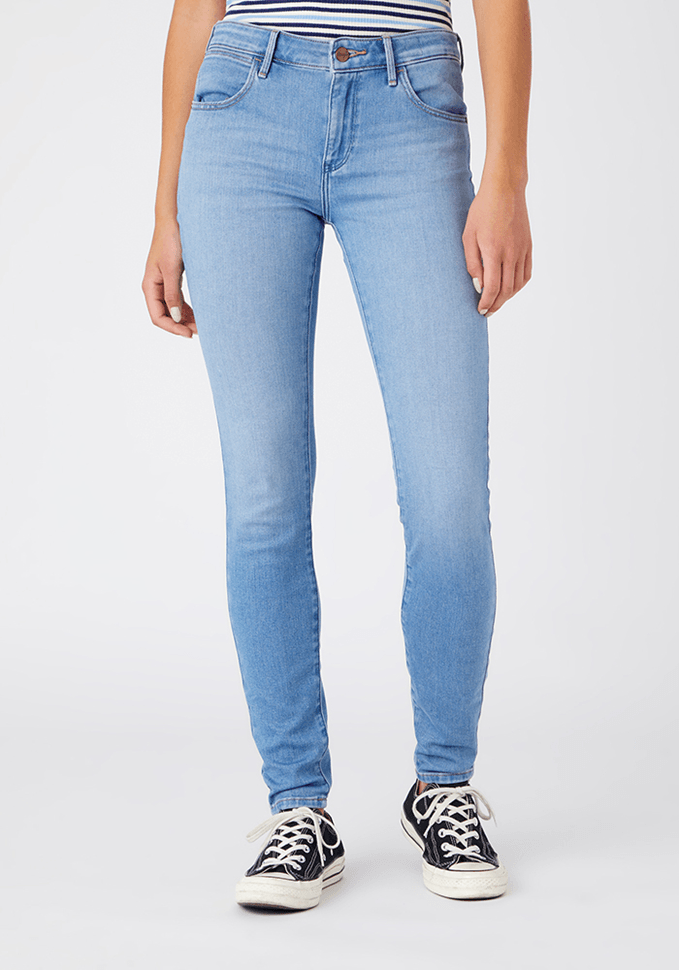 Jeans Mujer Skinny Fit Light Sky