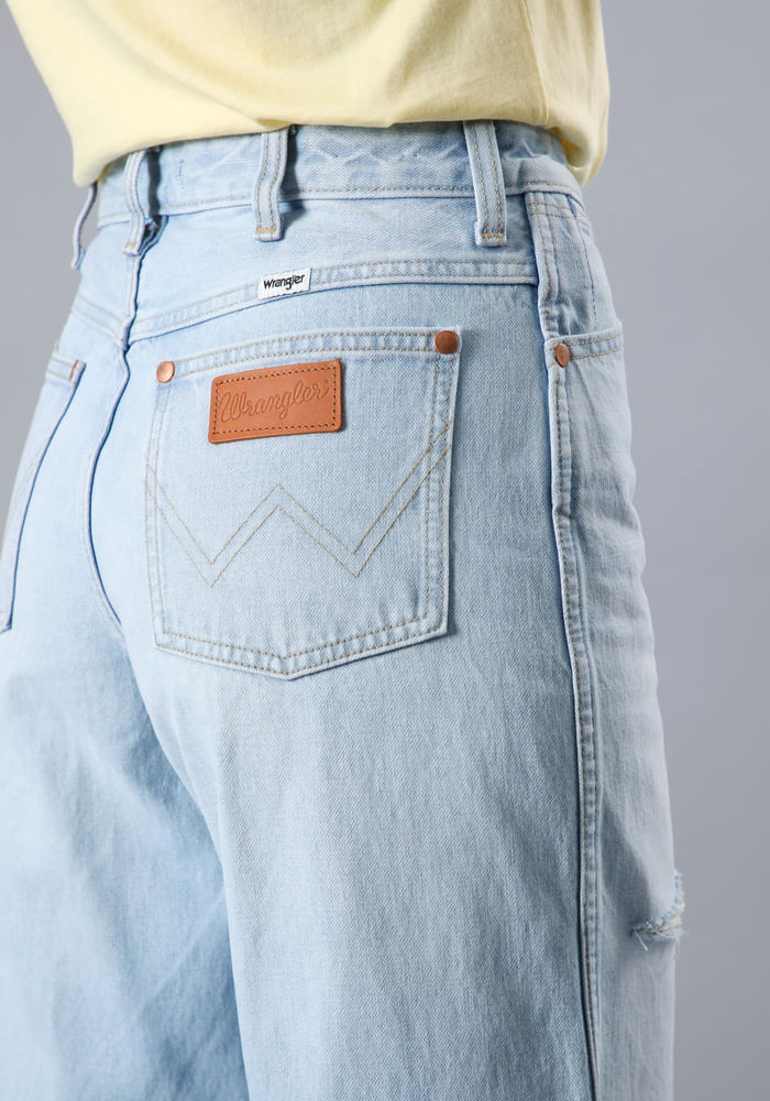 Jeans Mujer Tiro Alto World Wide Flare Fit Most Loved