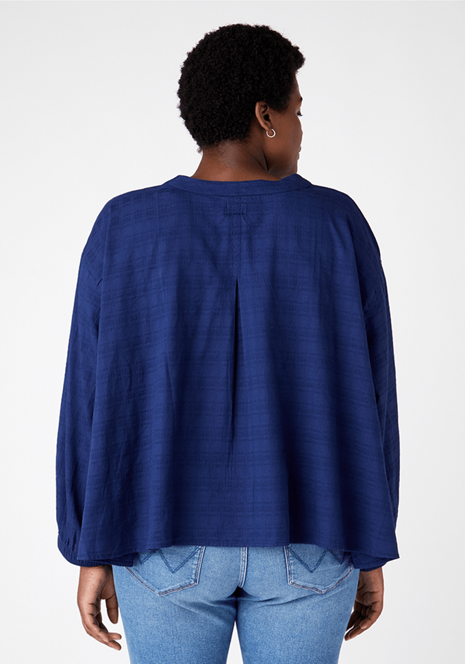 Camisa Cottage Medieval Blue