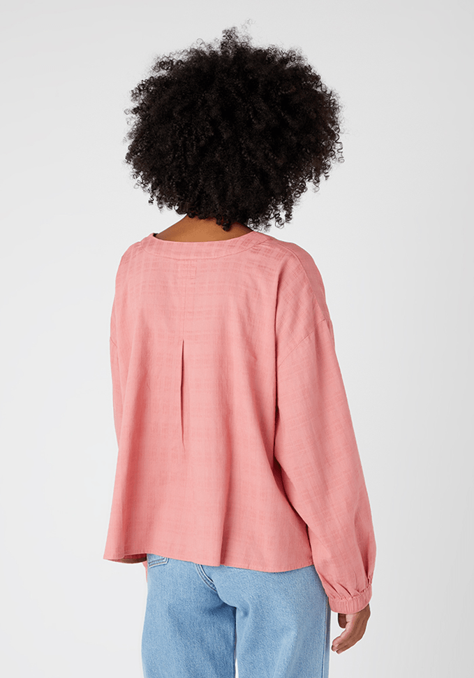 Camisa Cottage Dusty Rose