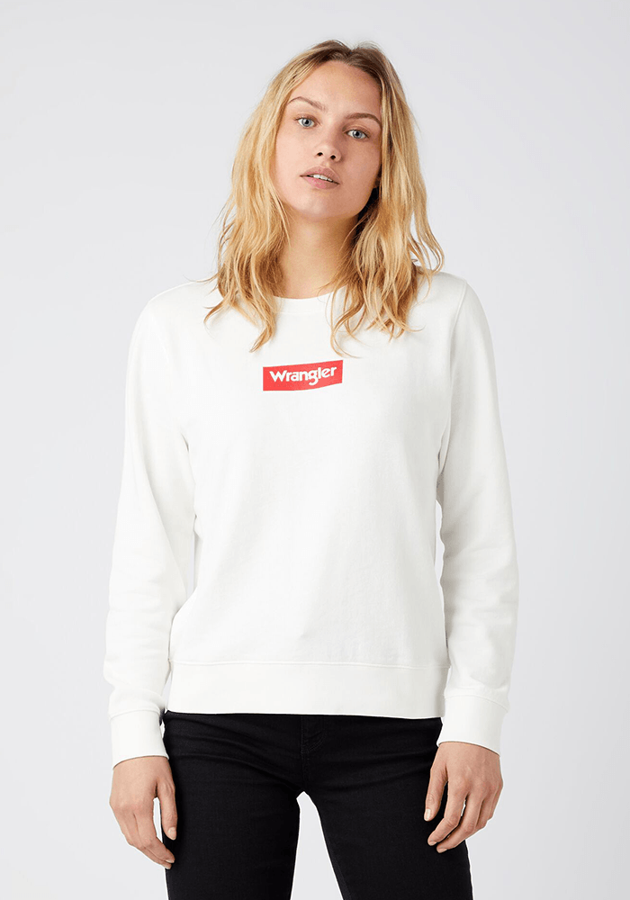 Polerón Logo Crew Off White