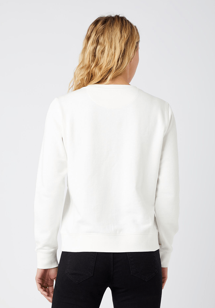 Polerón Logo Crew Off White