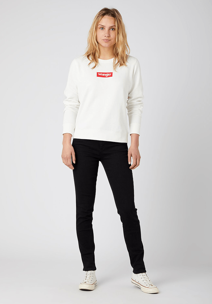 Polerón Logo Crew Off White