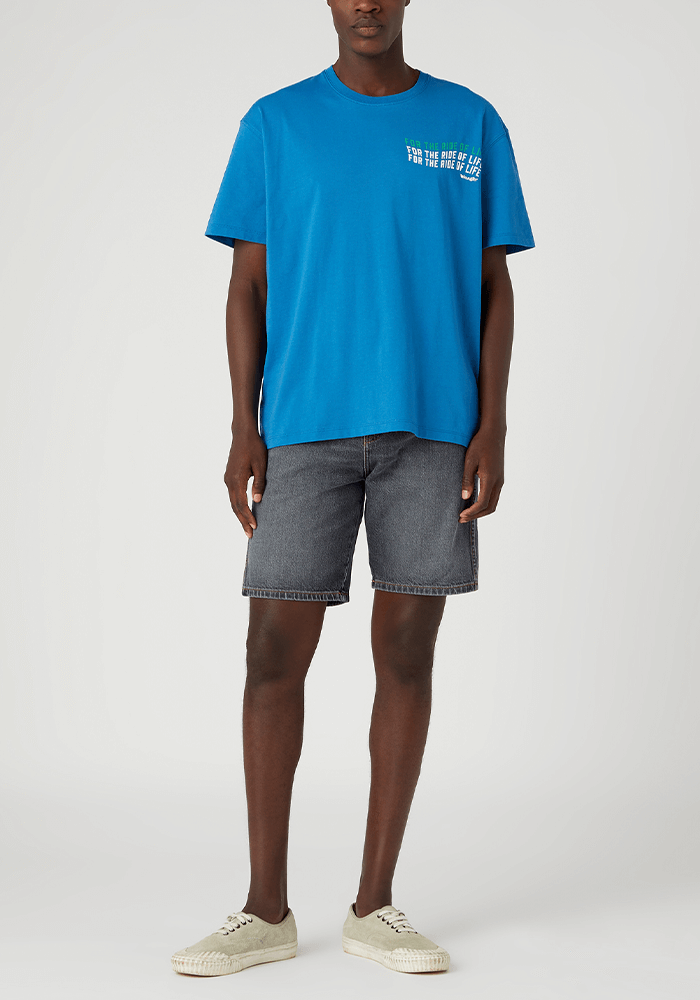 Polera Hombre Slogan Sign Off Tee Deep Water