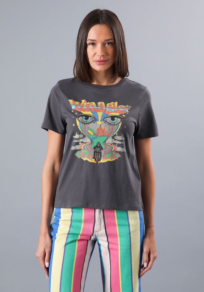 Polera Mujer Regular Graphic Tee Magnet