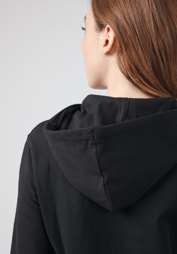Polerón Mujer Wrangler® Logo Hoodie Black