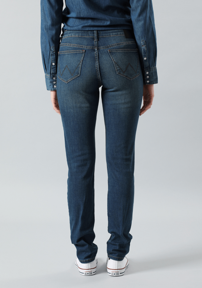Jeans Mujer Slim Fit Vintage Ink