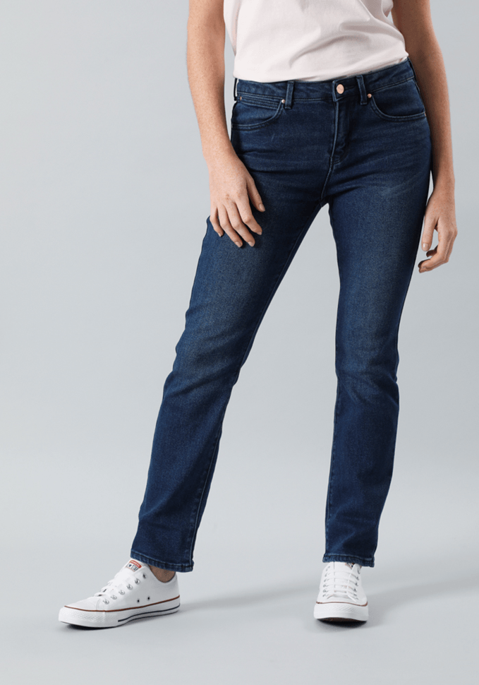 Jeans Mujer Straight Fit Epic Soft Blue Charm