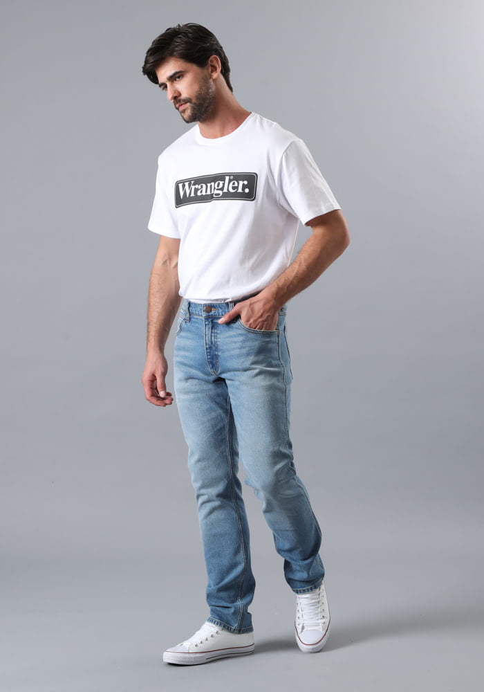 Jeans Greensboro Regular Straight Fit Stone Blue