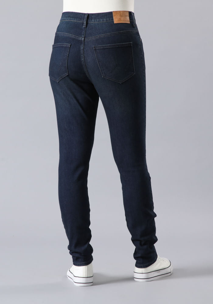 Jeans Mujer Tiro Alto Skinny High Rise