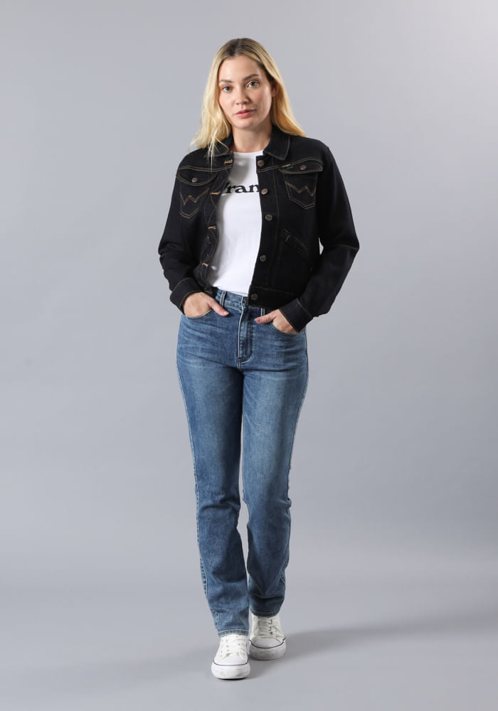 Jeans Mujer Slim Mid Rise
