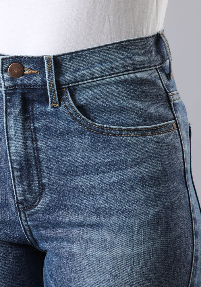 Jeans Mujer Slim Mid Rise