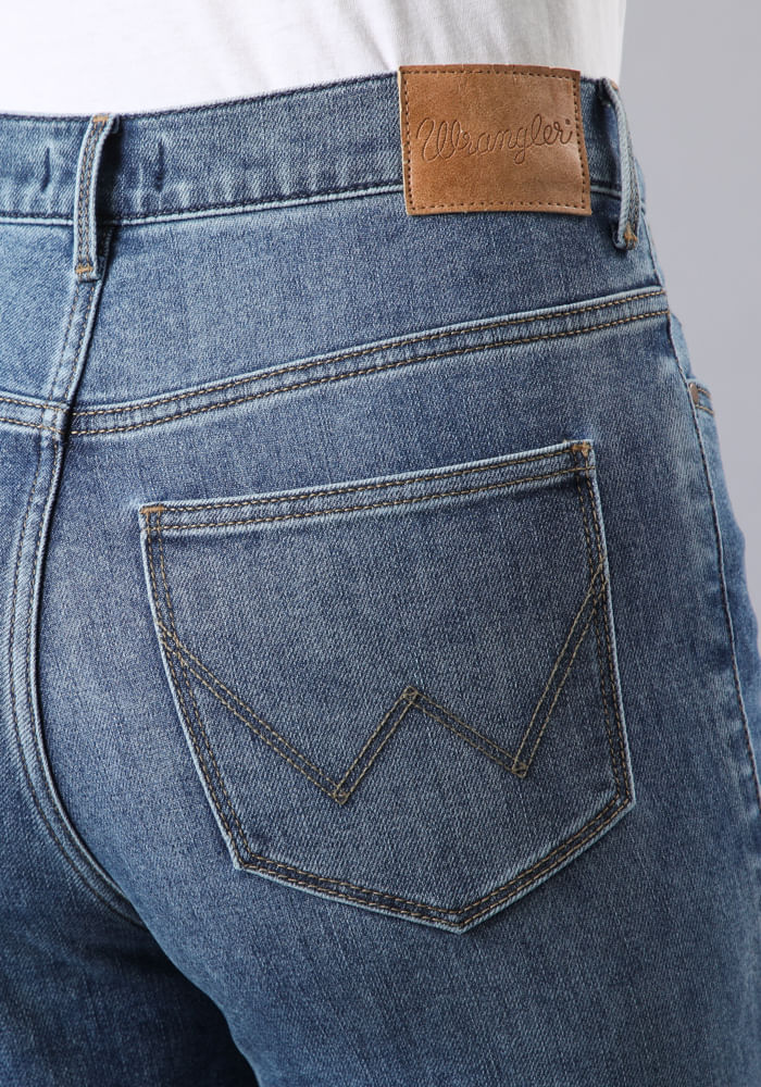 Jeans Mujer Slim Mid Rise