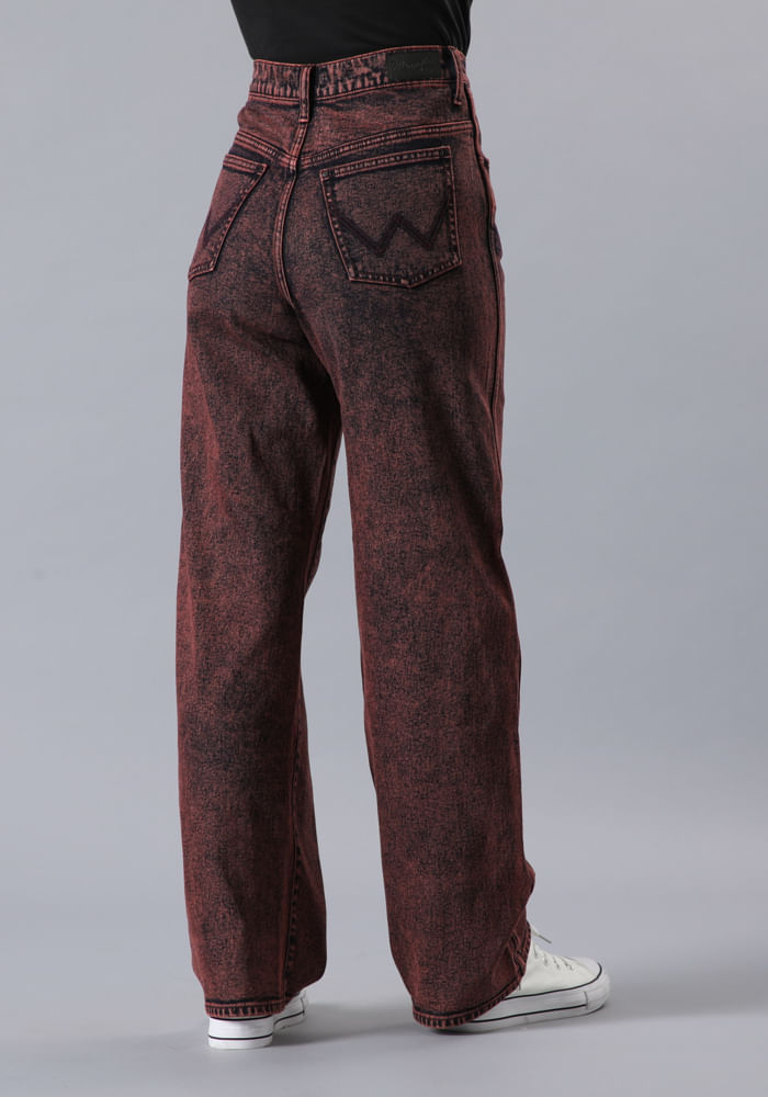 Jeans Mujer Tiro Alto Mom Relaxed Dirty Dhalia