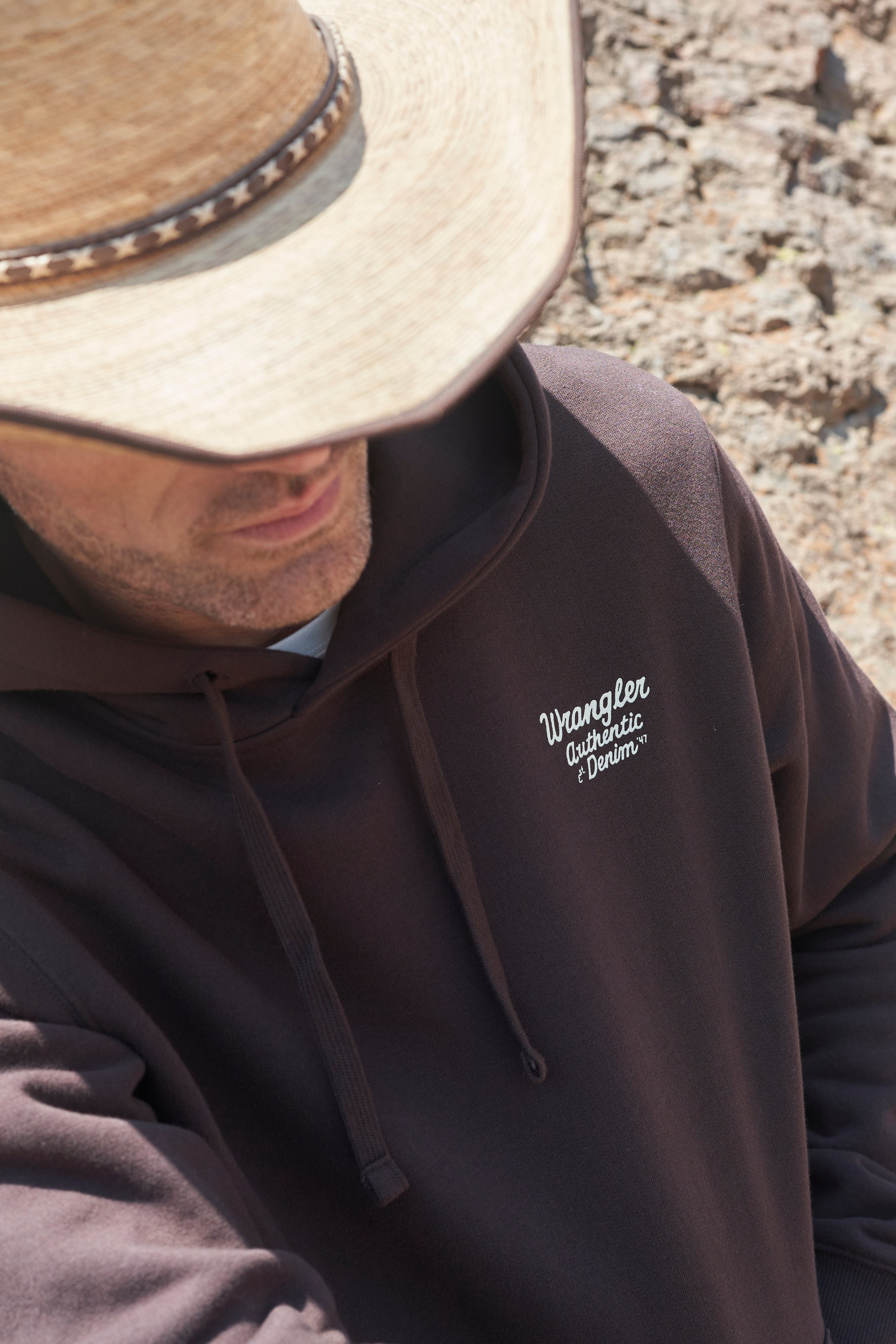 Polerón Hombre Hoodie Reg Regular Café