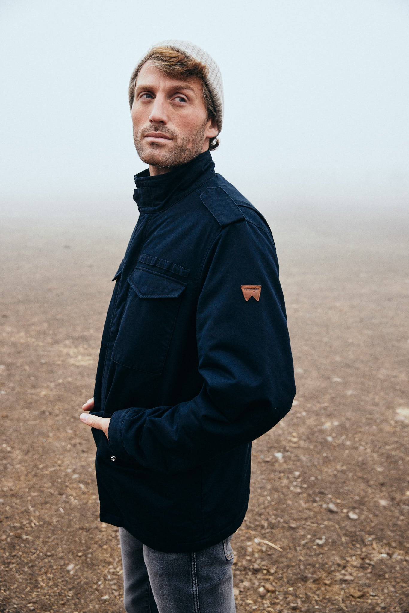 Chaqueta Hombre Field Jacket Black