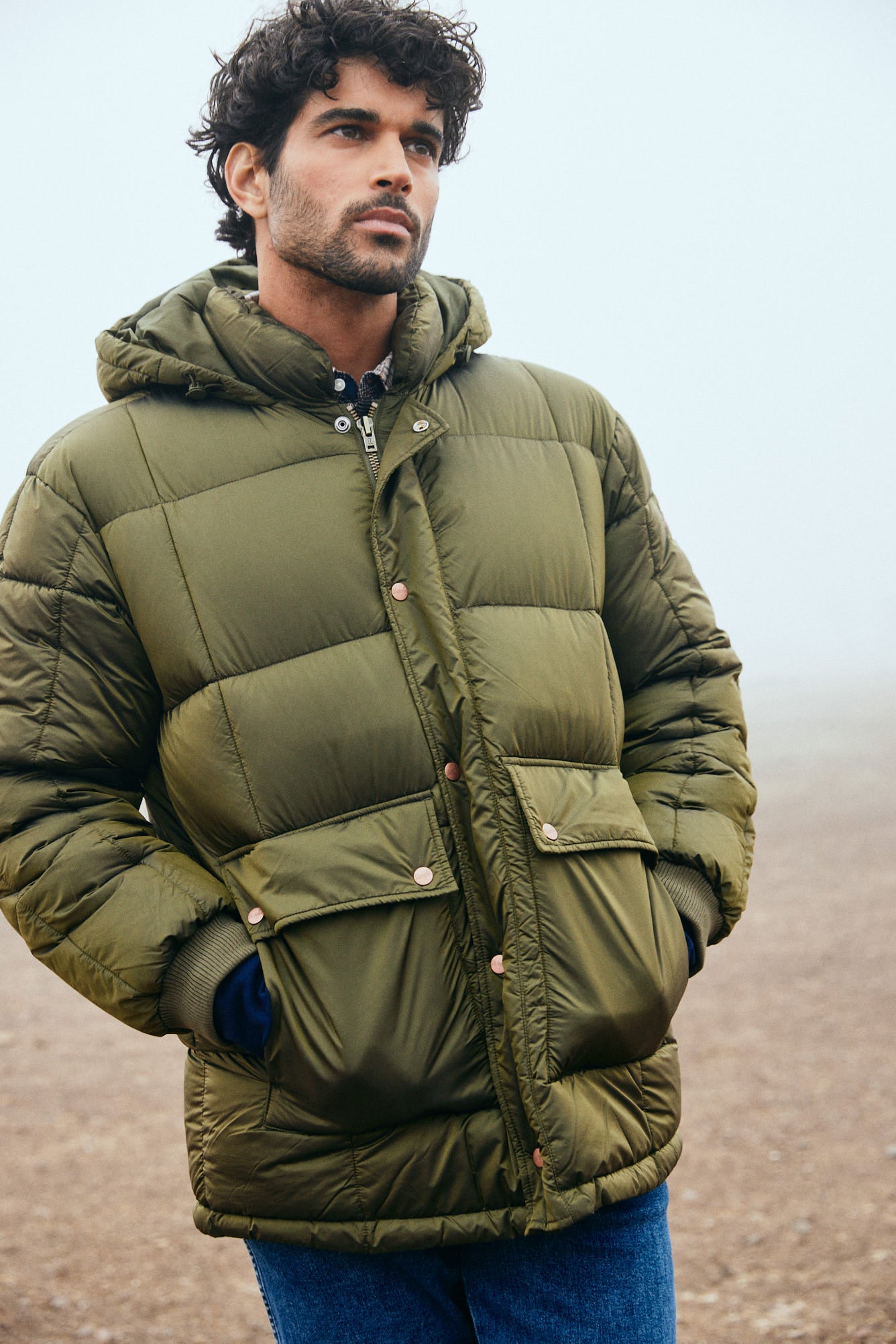 Chaqueta Hombre Parka Jacket Ivy Green