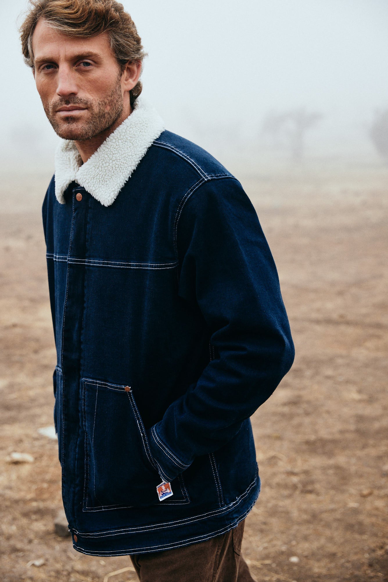 Chaqueta Hombre Utility Sherpa Jkt Midnight