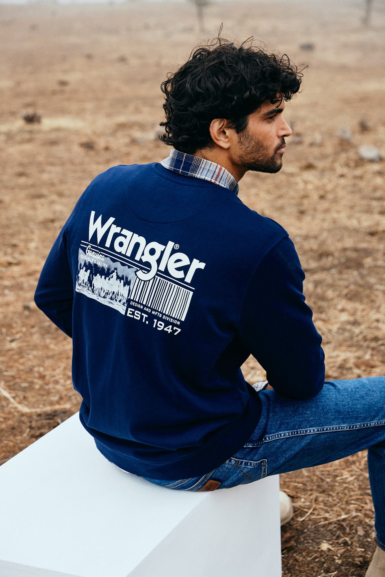 Polerón Crewneck Sweatshirt Navy