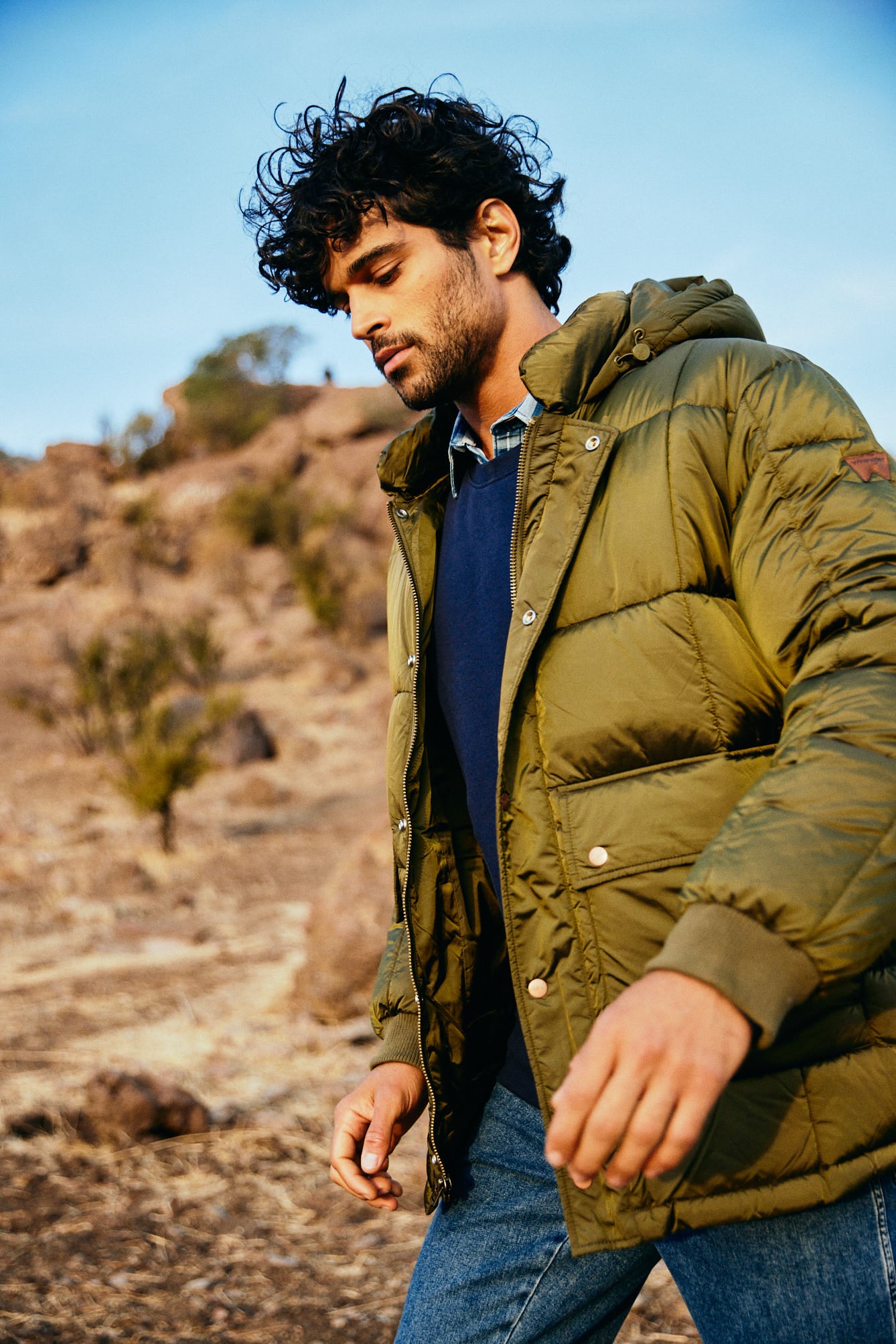 Chaqueta Hombre Parka Jacket Ivy Green