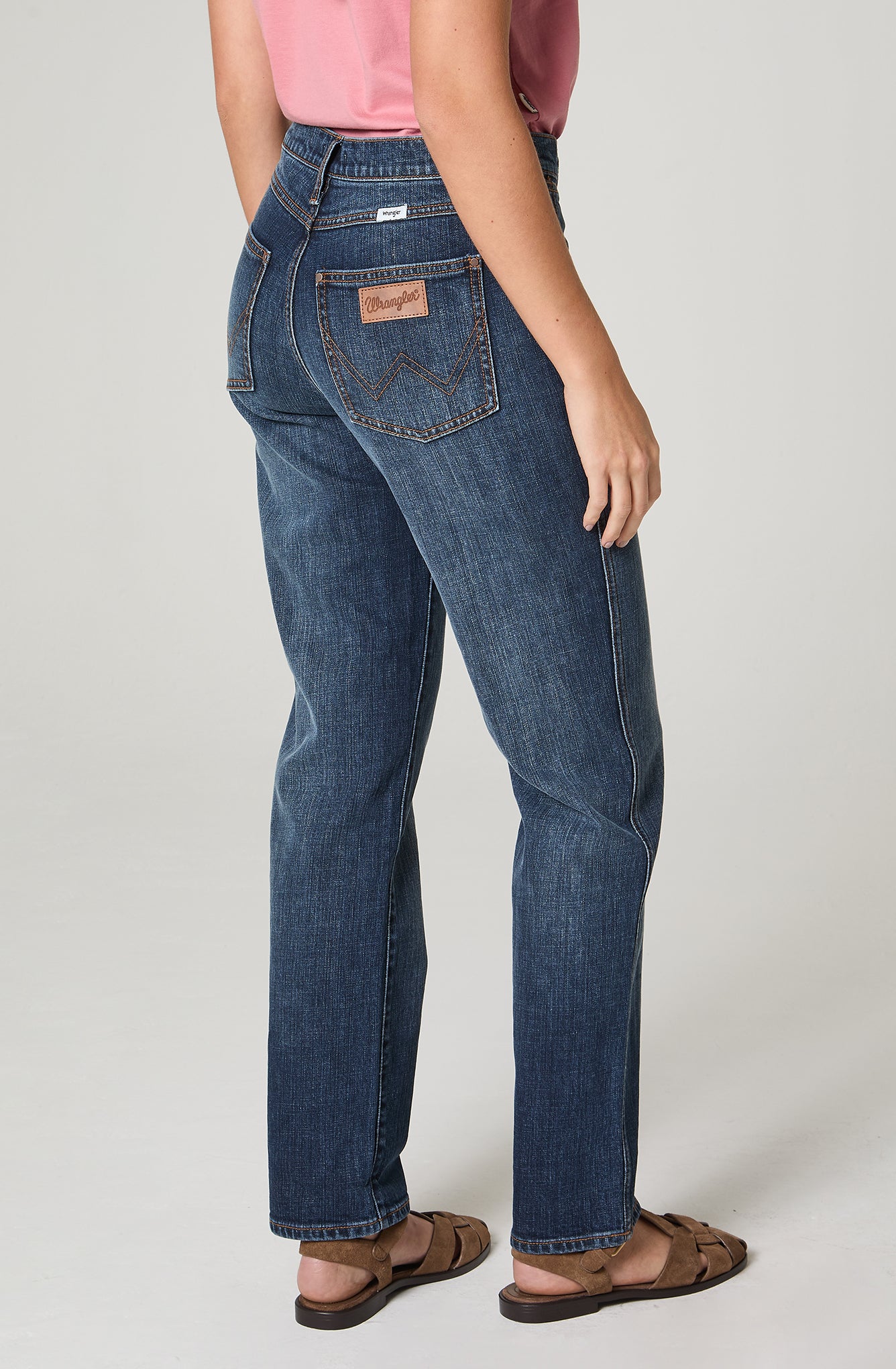 Jeans Mujer Sunset Regular Straight Azul