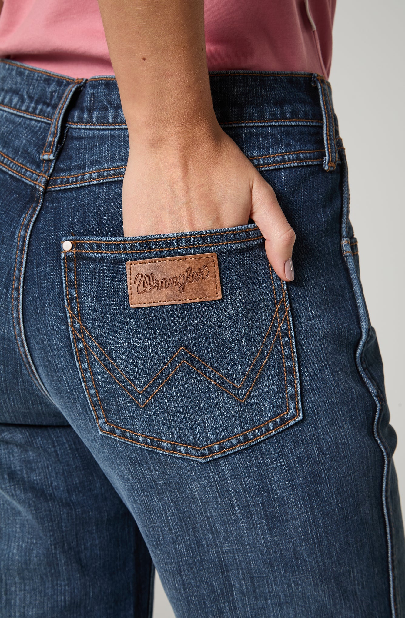 Jeans Mujer Sunset Regular Straight Azul