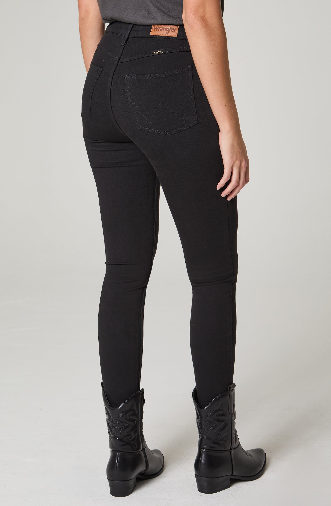 Jeans Mujer Skinny Fit Black 1