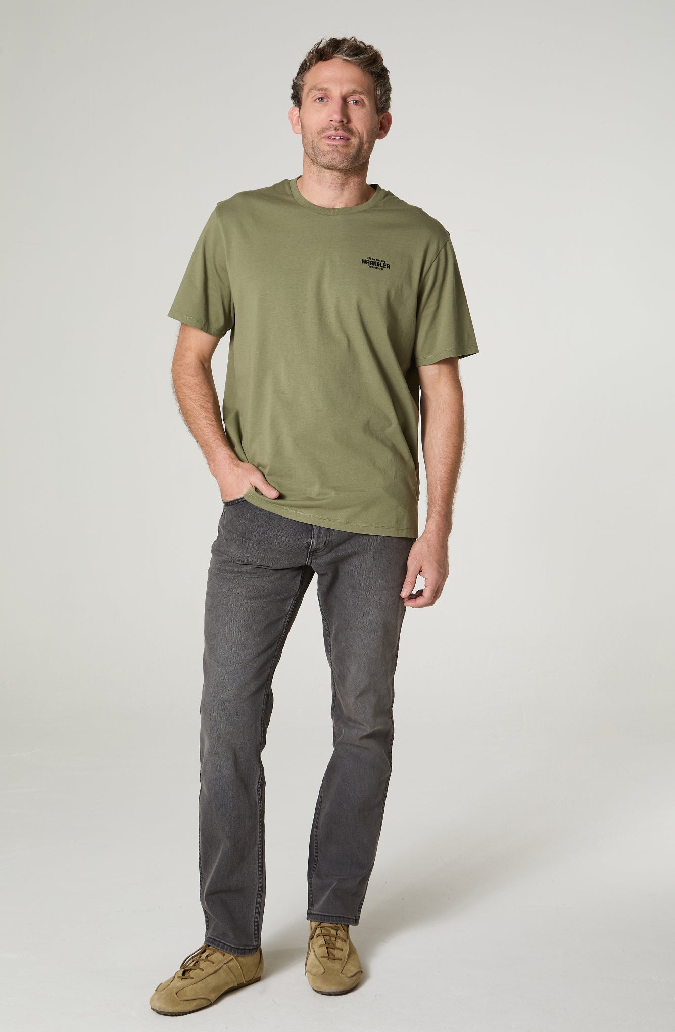 Jeans Greensboro Regular Straight Fit Black Gold